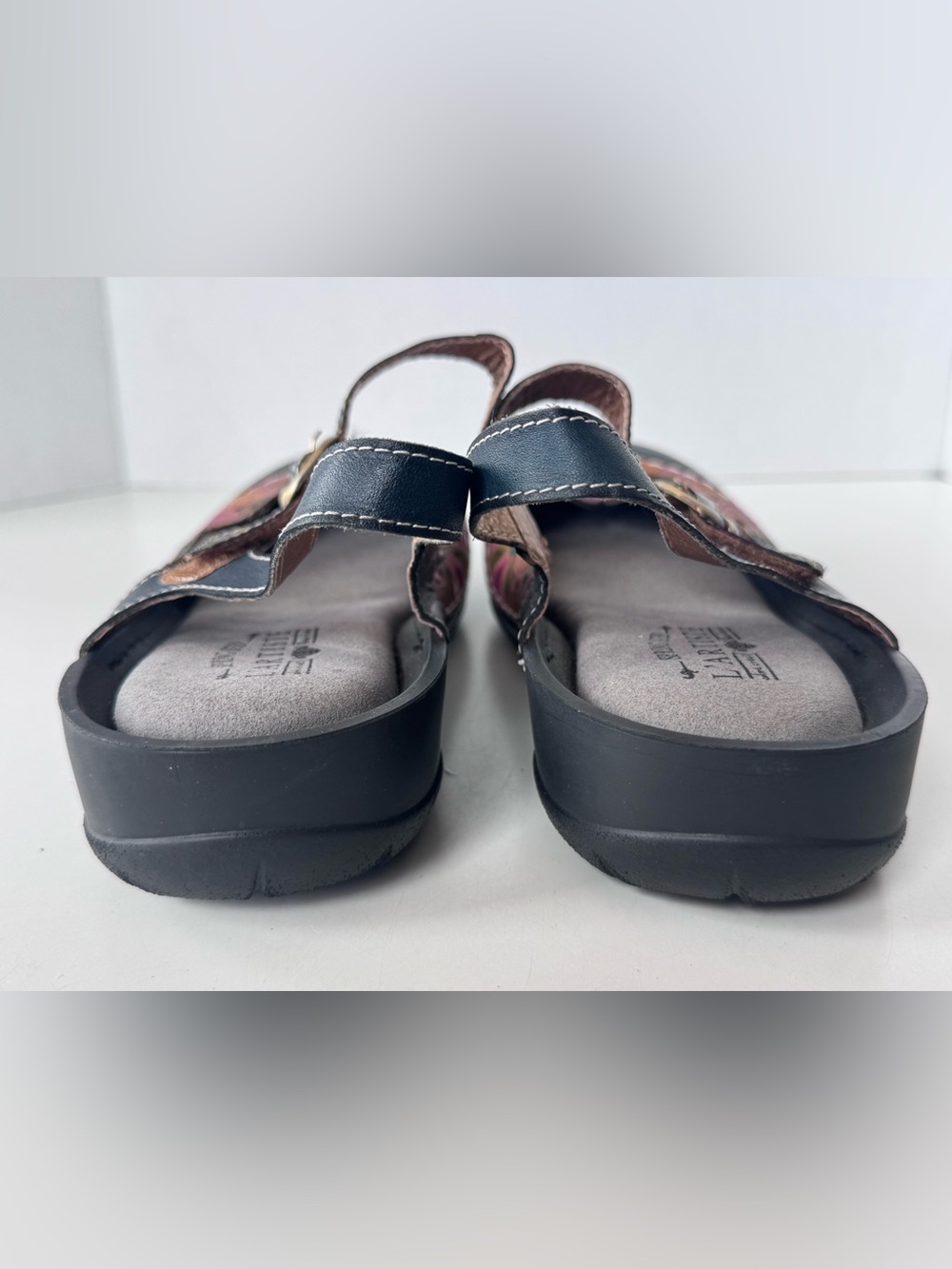 lartiste spring step shoes tonisha floral boho flat sandal shoes Size 41 - Picture 8 of 12
